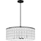 Quoizel Seigler Pendant 4 Lights Matte Black SGL2822MBK - alternate 2